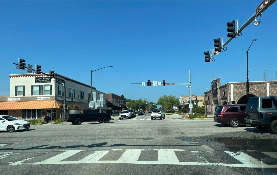 Downtown Foley at US98 and Alabama59; geographic context, not our premises